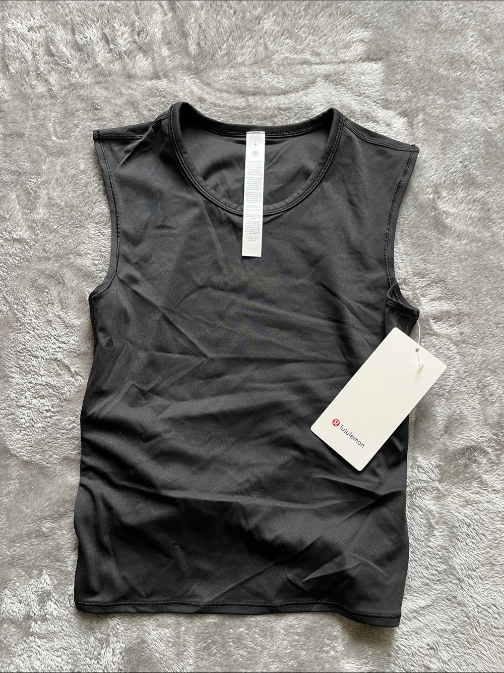 🆕Lululemon All It Takes Back-Twist Tank *Silky in Black